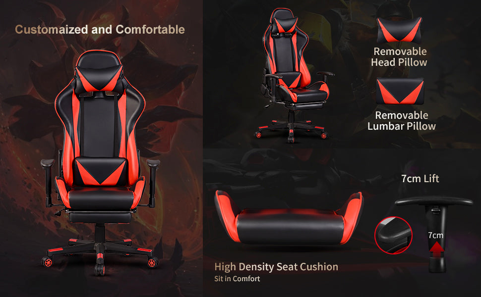 Racing Gaming Chair CL18-64 Red