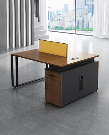 2 Person Bench Desk Left Hand