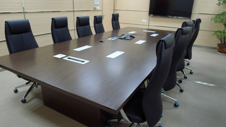 VOFFOV® Big & Tall PU Leather Executive Office Computer Desk Chair Black