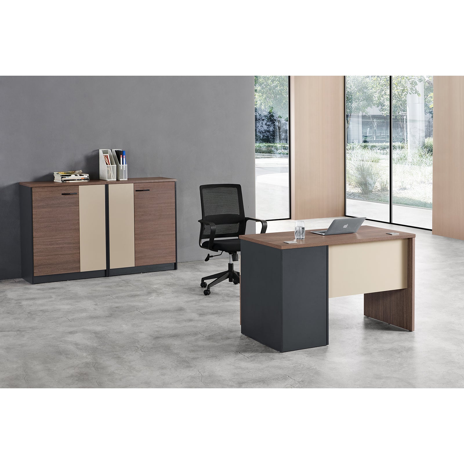 VOFFOV® Computer Desks with Drawers