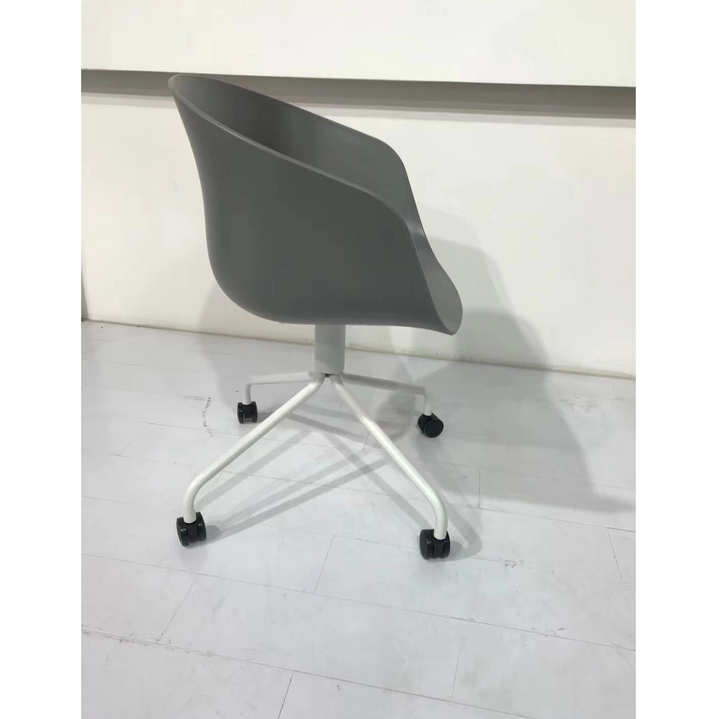 VOFFOV® Home Office Chair Swivel Chair for Living Room Bedroom, Gray