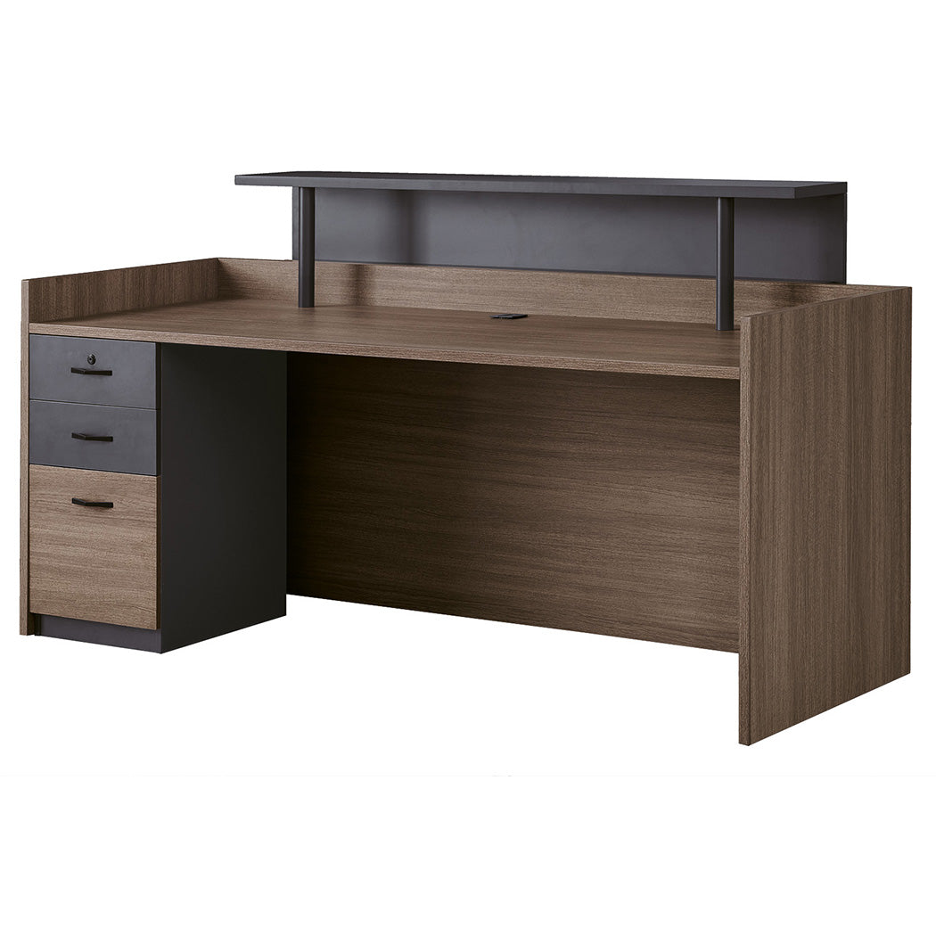 VOFFOV® Reception Desk Front Desk Reception Counter for Retail & Checkout