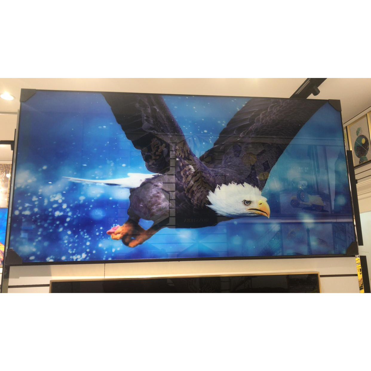 VOFFOV® Modern Landscape Wall Decor Flying Bird