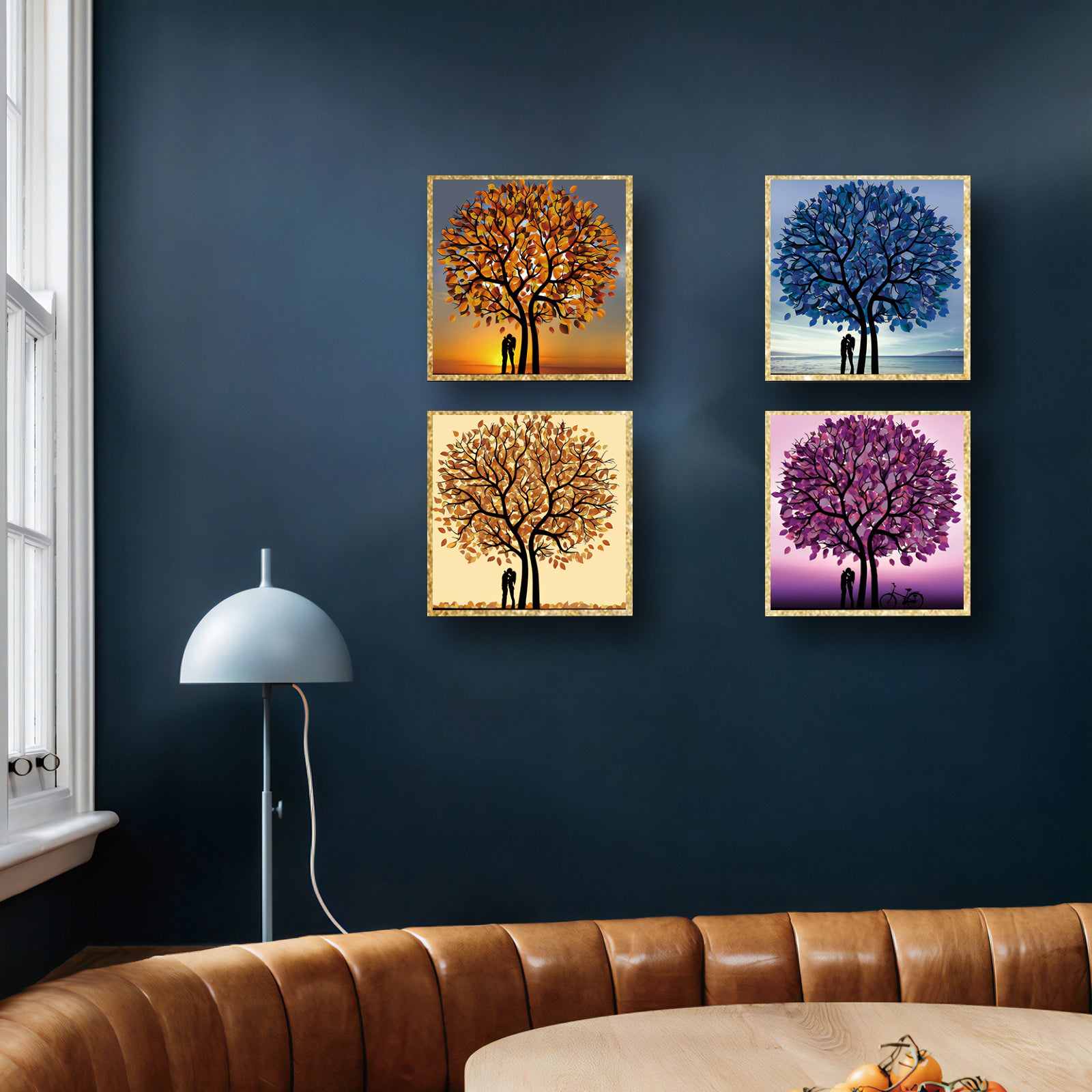 VOFFOV® Modern Wall Decor Tree Theme for Living Room