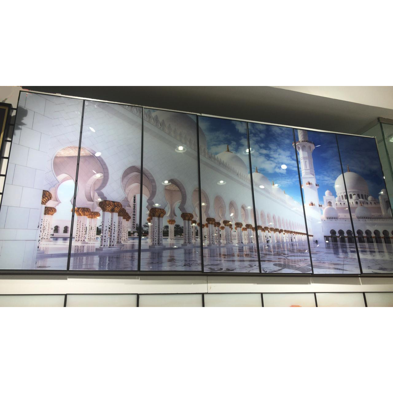 VOFFOV® Mosque Wall Art for Office Room