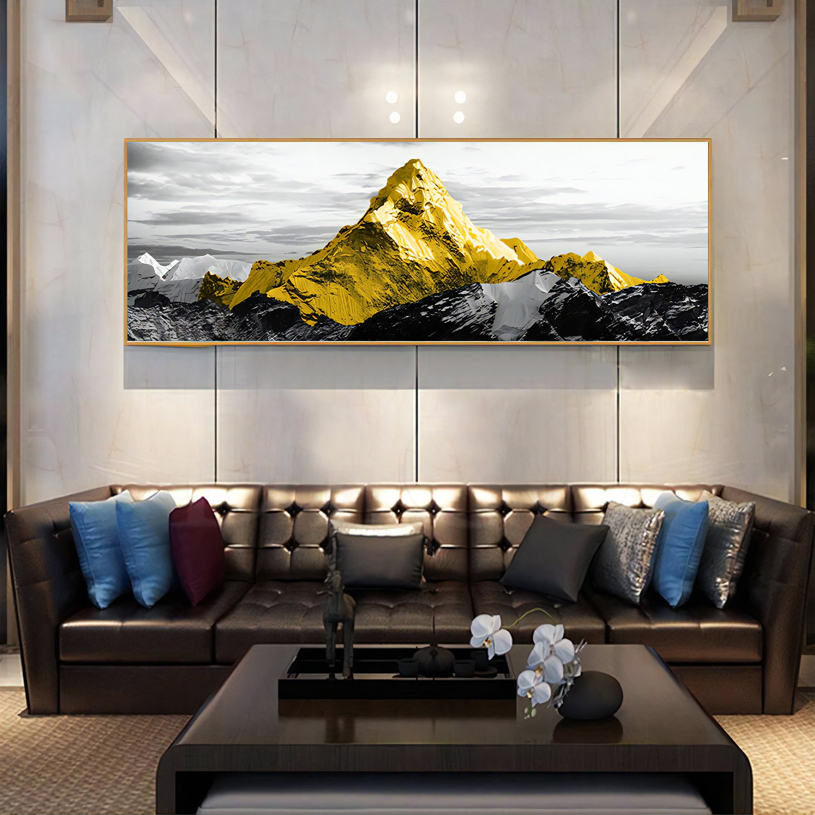 VOFFOV® Mountain View Office Room Wall Art