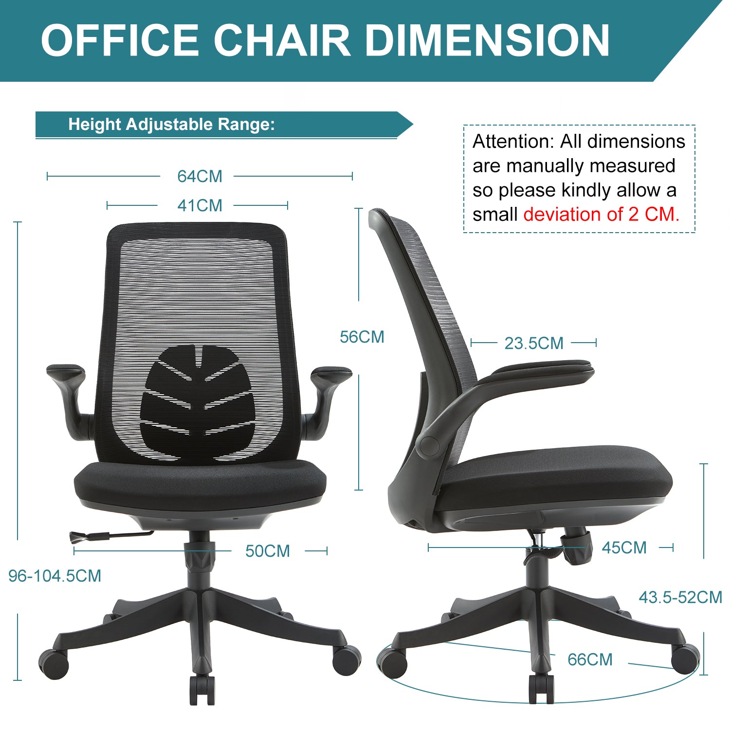VOFFOV® Multi-Task Modern Office Chair