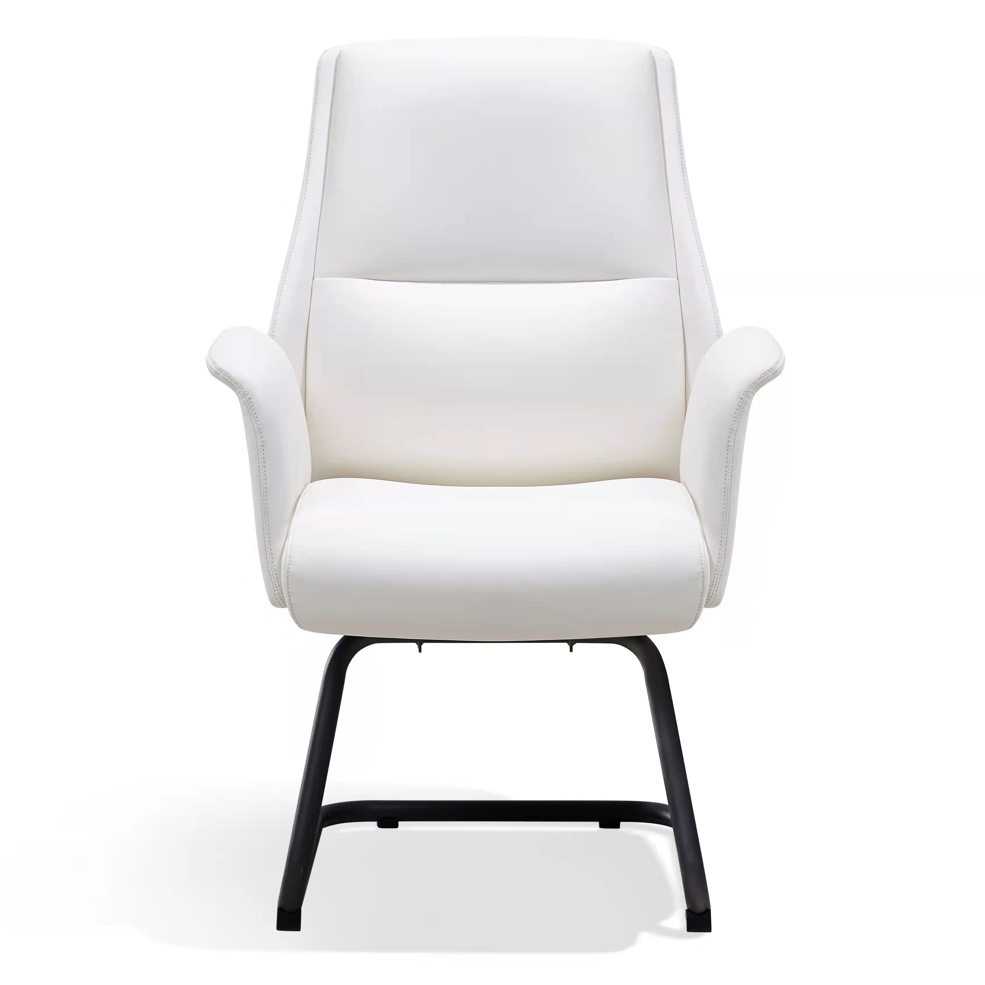 VOFFOV® Low Back Leather Visitor Chair