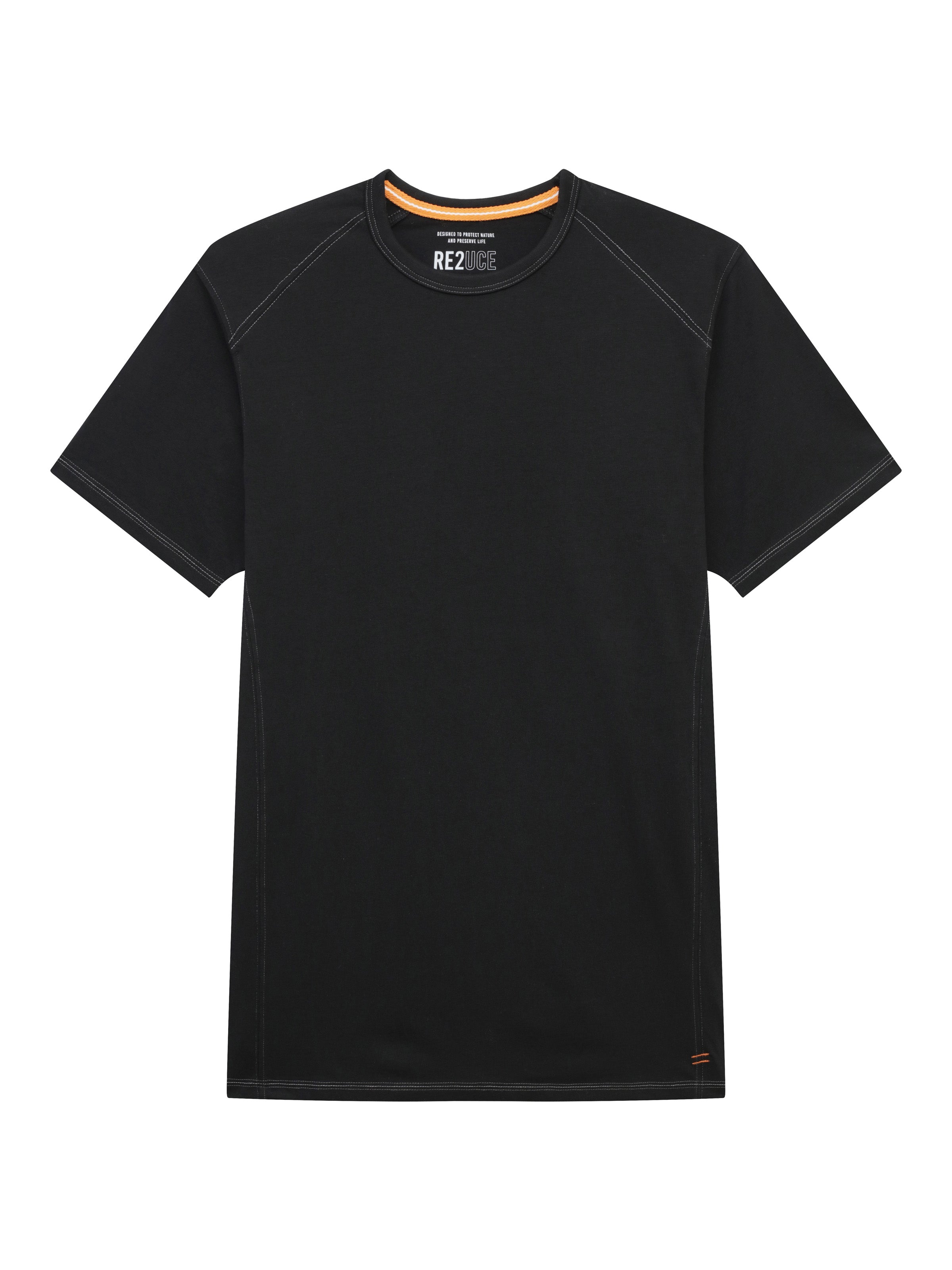 Crew Neck Tee - Black