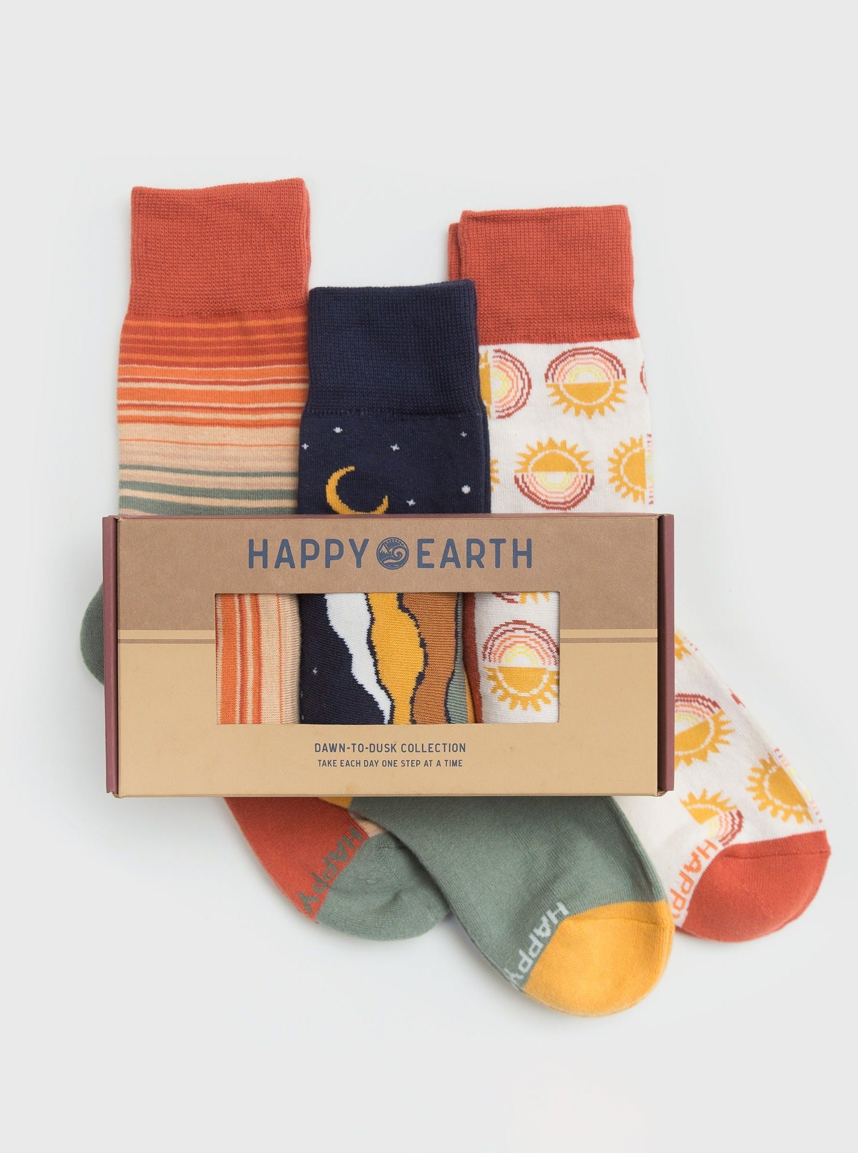 Dawn to Dusk Socks Set of 3