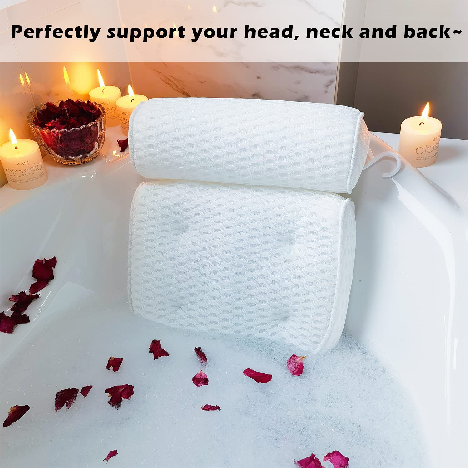 Luxurious bathspa pillow