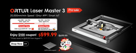 New Benchmark of Laser Engraving - Ortur Laser Master 3 02