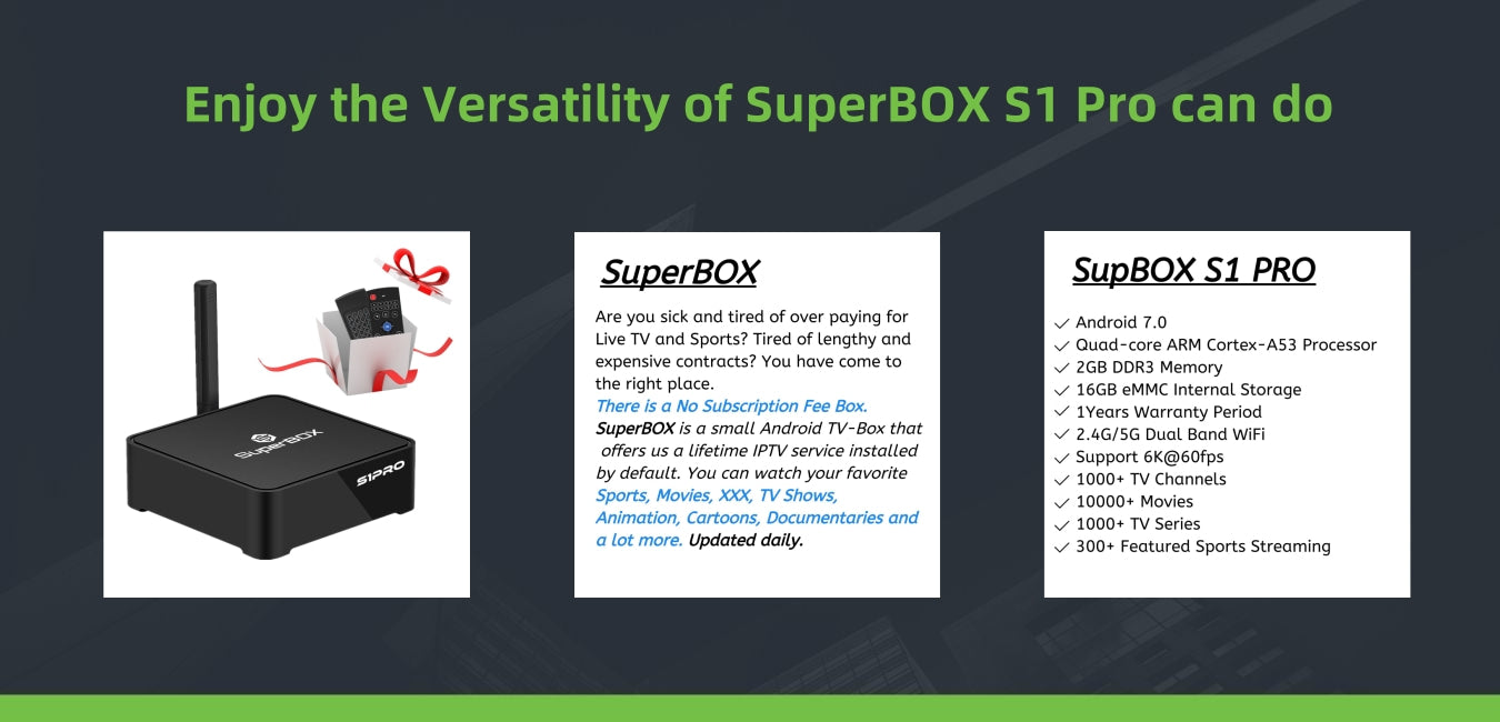 enjoy superbox show