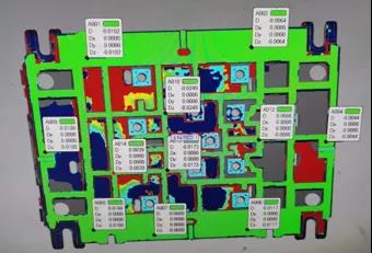 3D-Inspektionsergebnisse, Bericht