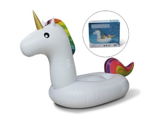 Flotador de piscina de unicornio