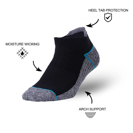 Antibakterielle, geruchshemmende Sportsocken