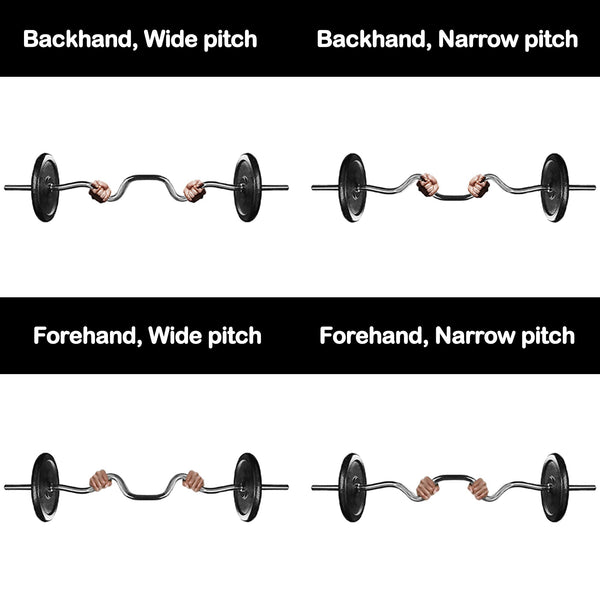CURL BAR - DIFFERENT WRIST ANGLES