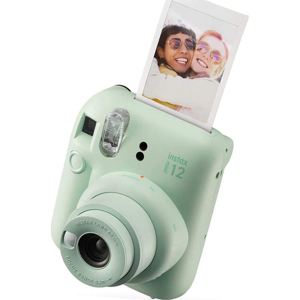 Fujifilm Instax Mini 12 Instant Camera, Mint Green (16806262) - Open Box