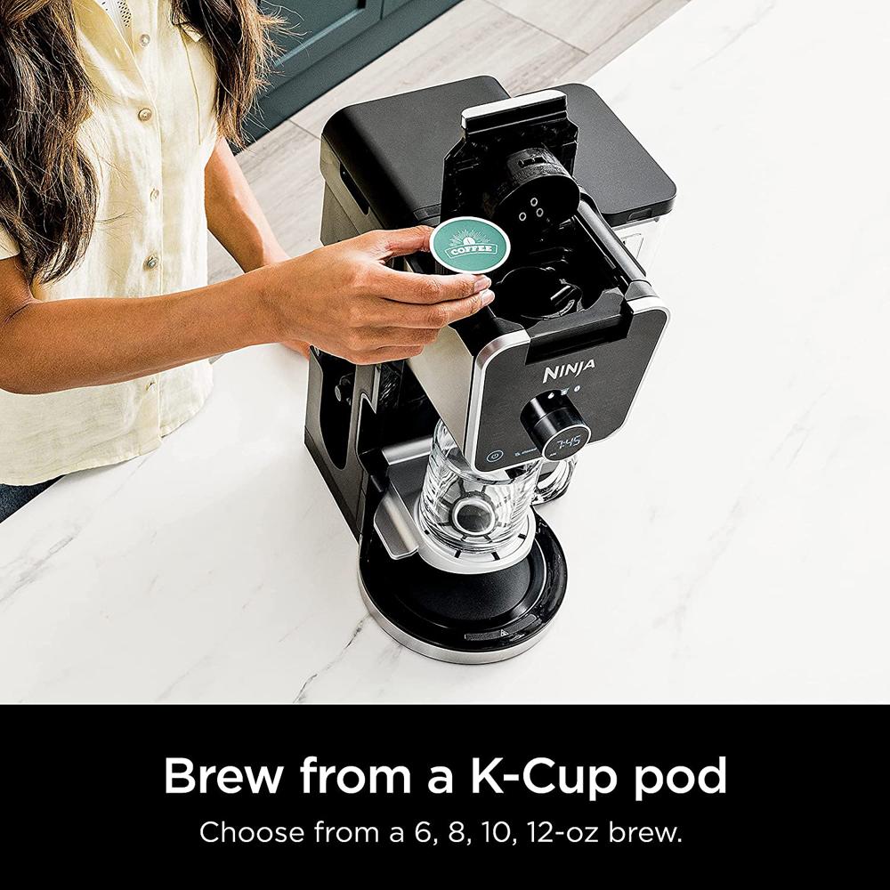 Ninja DualBrew Pro Specialty 12-Cup Drip Coffee Maker (Factory Refurbished) - Open Box
