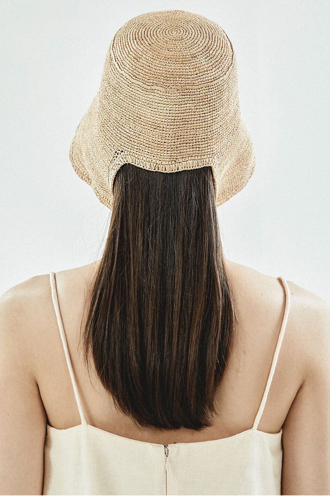 Boho Hat, Beach Sun Hat, Beige Grass Raffia Retro French Hat, Lady Bette