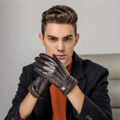 mens leather gloves online