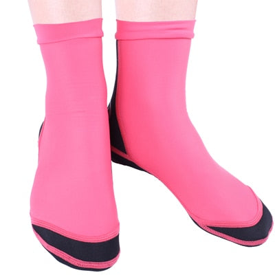 Neoprene Diving/Snorkeling Beach Socks 1.5mm With Webbed Feet