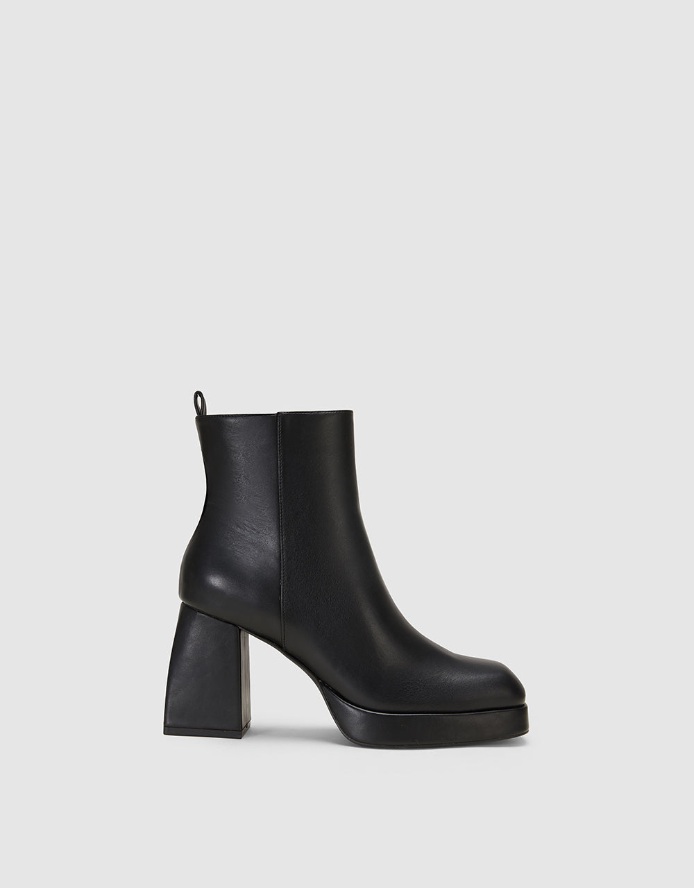 Platform Heeled Ankle Boots