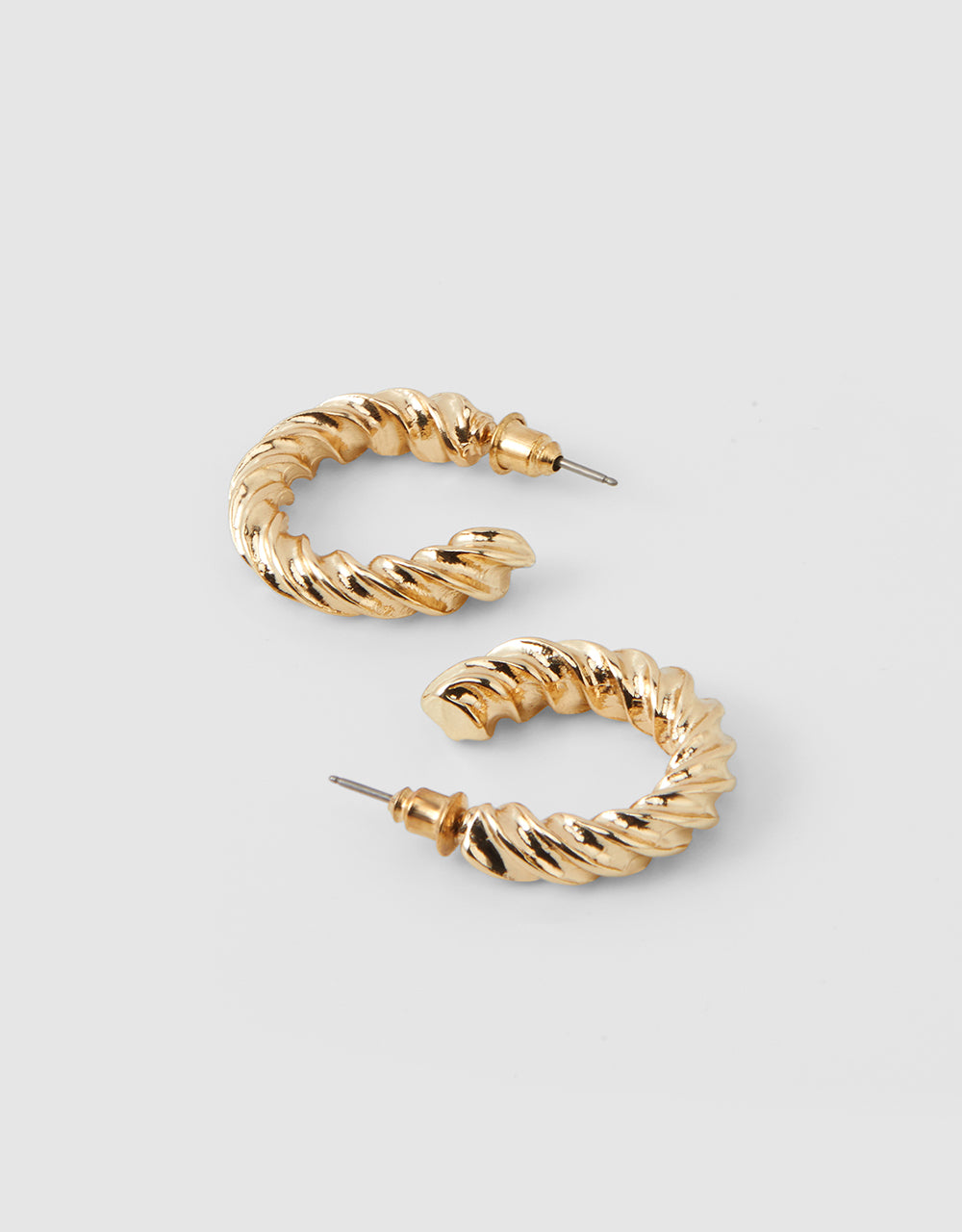 Twisted Loop Earrings