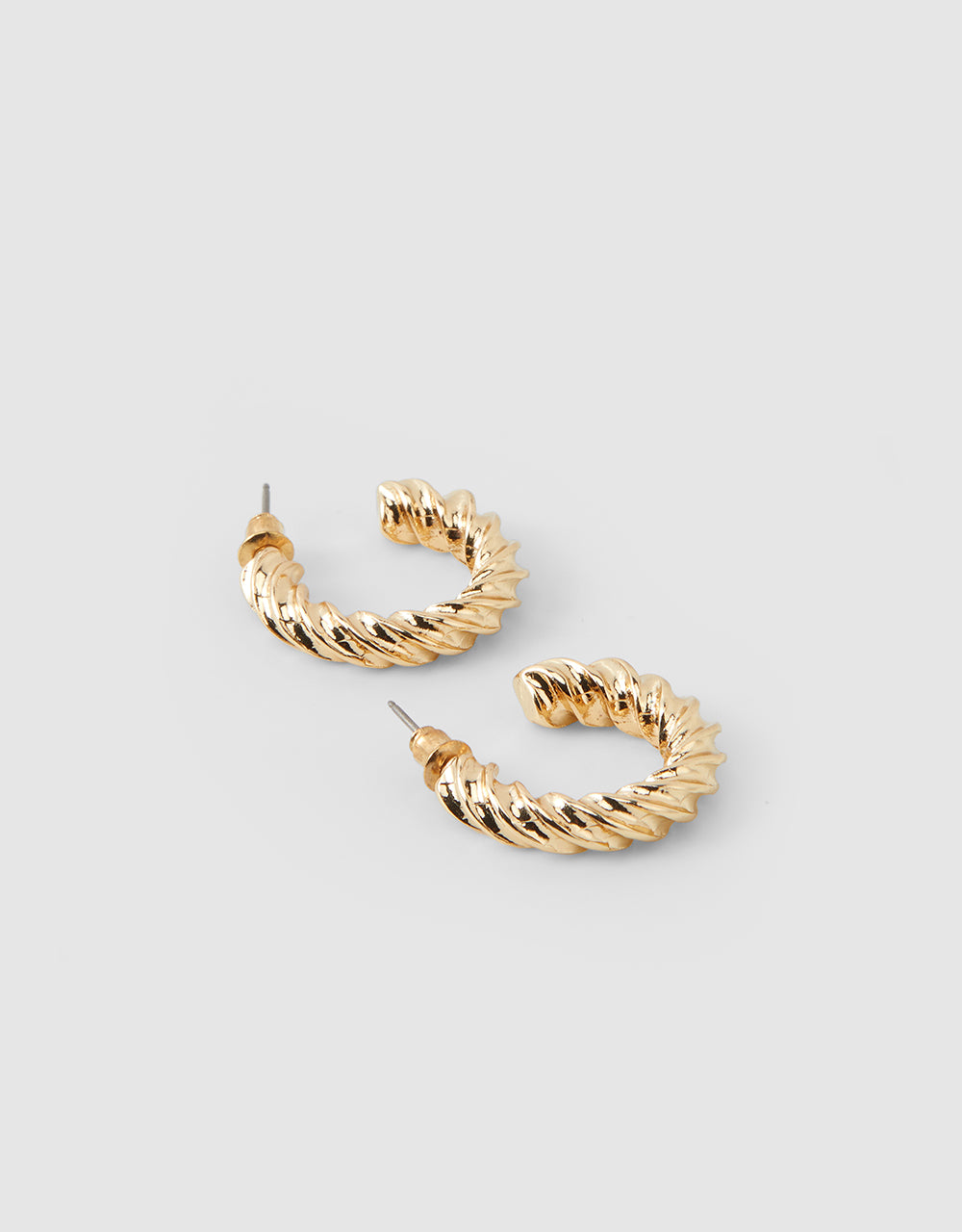 Twisted Loop Earrings