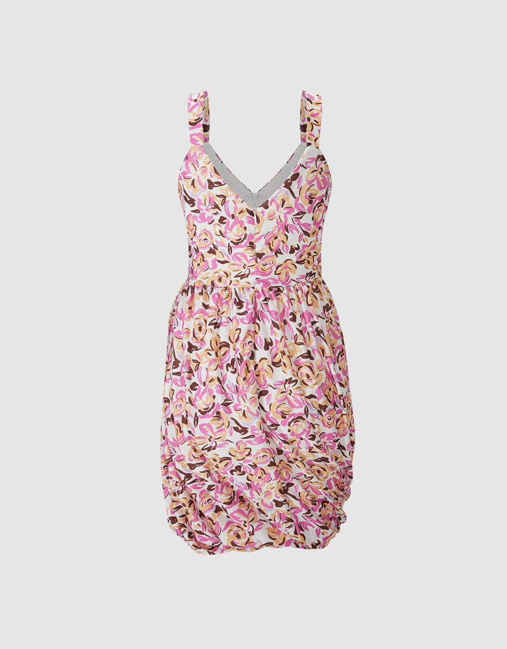 Floral Balloon Dress