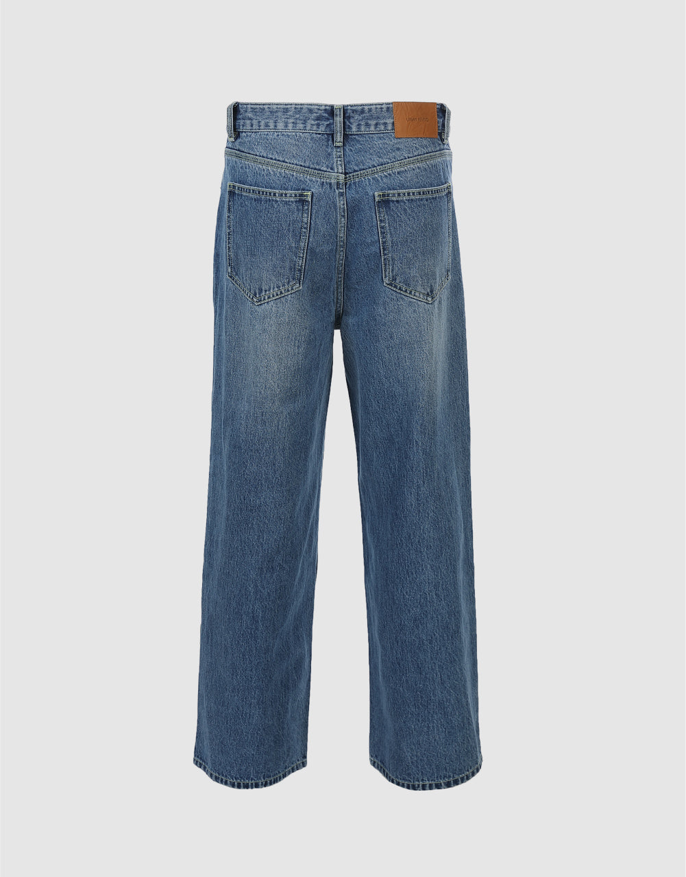 Loose Fit Straight Jeans