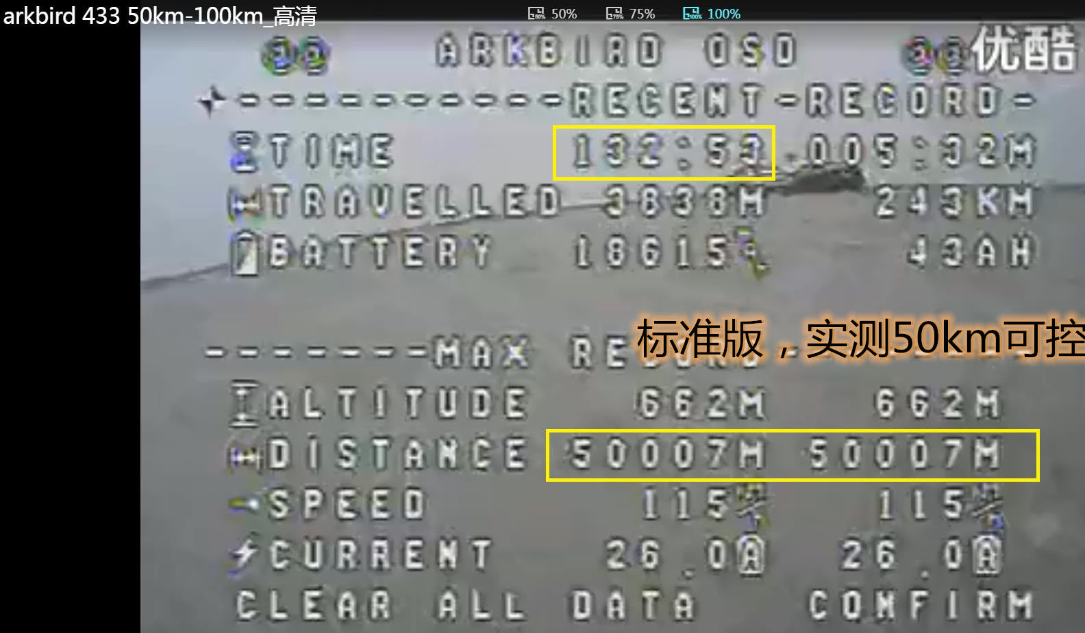 Arkbird FH 25W 433 remote range extension over ELRS