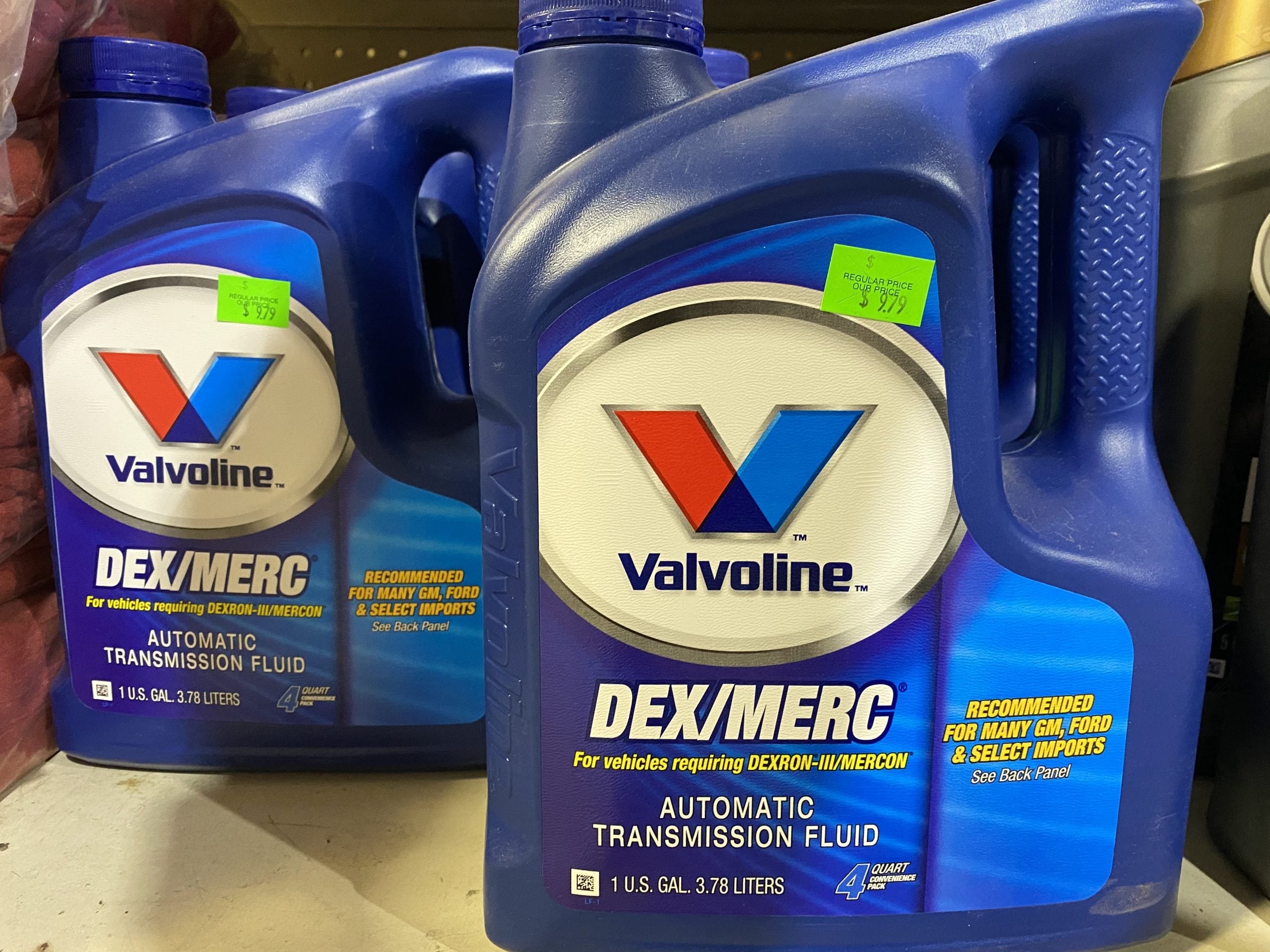 valvoline dex/merc TRANSMISSION FLUID VALVOLINE 1 GALLON IN-STORE-PICKUP-ONLY