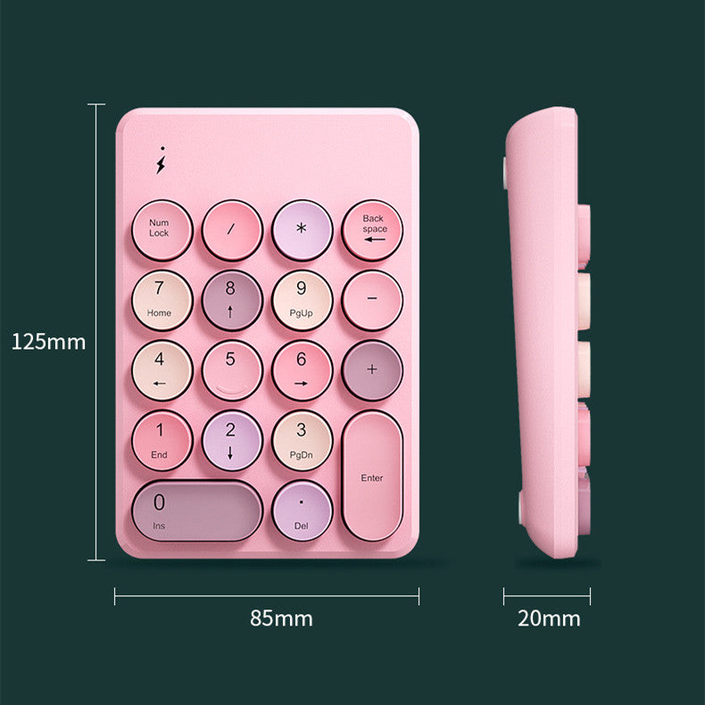 Wireless Bluetooth Small Digital Usb External Keyboard