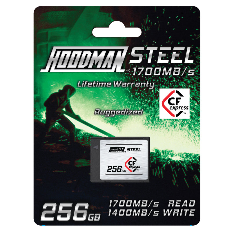 Hoodman Steel CFexpress memory cards - Type B