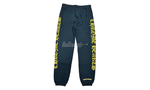 Chrome Hearts Yellow Letter Black Sweatpants-Bullseye RB012382 Sneaker Boutique