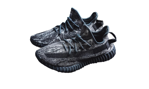 Sneakers in pelle gommata blu con logo sulla linguetta "MX Grey"