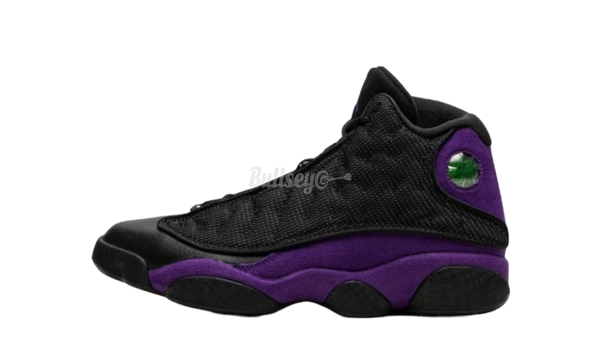 Public Desire Wide Fit Boston chunky chelsea boots in black Retro "Court Purple"-Bullseye RB012382 Sneaker Boutique