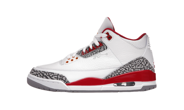 Air Jordan 3 Retro "Cardinal Red"-Nike Jordan Polsbandjes in zwart