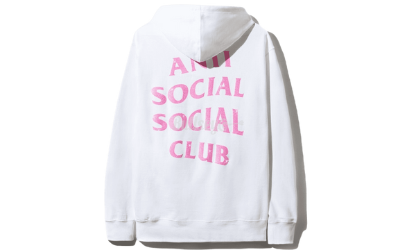 Anti-Social Club White Pink Logo Hoodie-Nike Jordan Polsbandjes in zwart