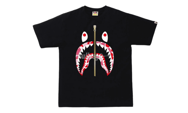 Bape ABC Black/Pink Camo Shark T-Shirt-Bullseye RB012382 Sneaker Boutique