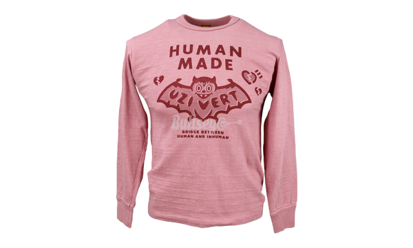 Human Made x Lil Uzi Vert Pink Longsleeve T-Shirt-ankle boots jenny fairy wyl2402 3 khaki