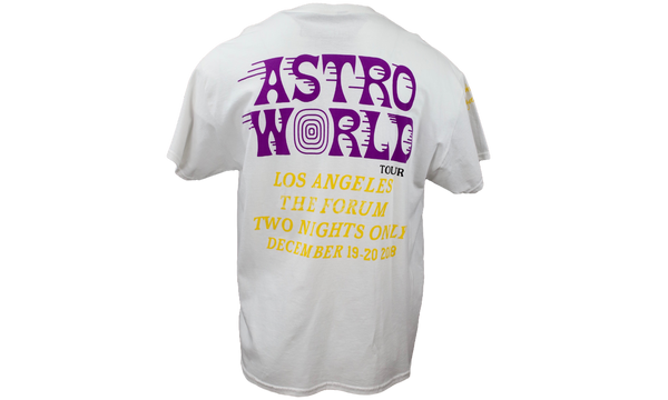 Travis Scott x Astroworld "LA Tour" T-Shirt-Nike Jordan Polsbandjes in zwart