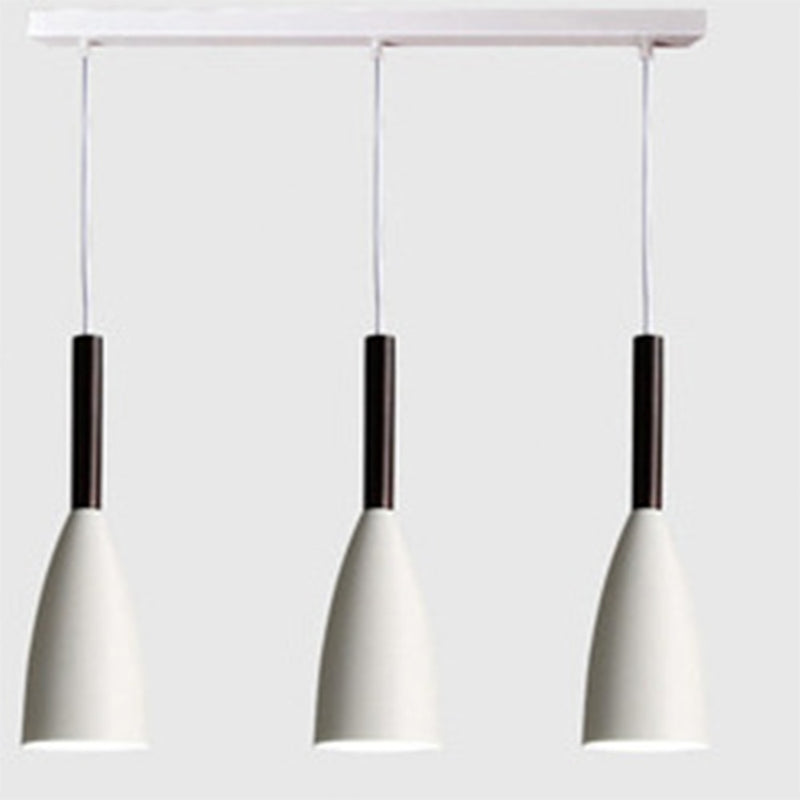 IDEA(HK) LIGHTING - Trine - Nordic contemporary 3 pendant lighting. Modern design, aluminum body and adjustable cord length. Dining Table Pendant lights. Kitchen Island Chandelier, Pendant light Home Decoration indoor lighting, Chandeliers for bedroom