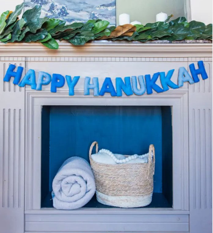 Happy Hanukkah Letter Garland