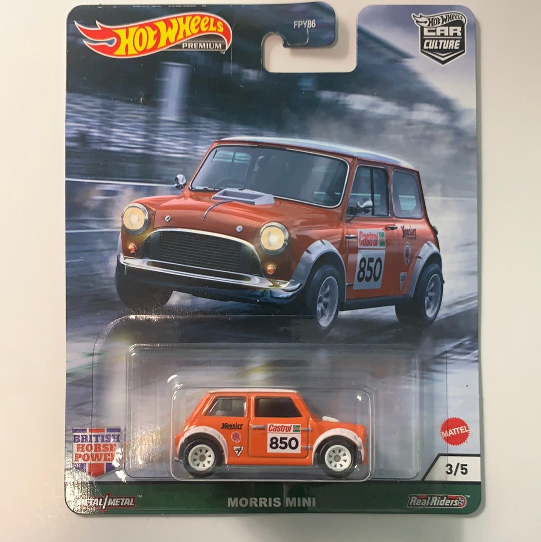 Hot Wheels Car Culture British Horsepower Morris Mini