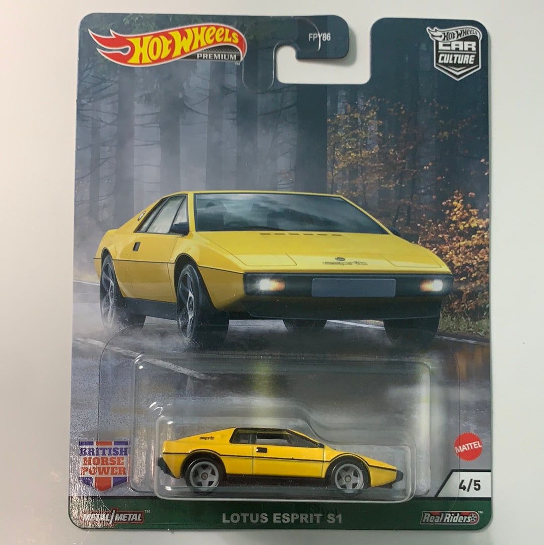 Hot Wheels Car Culture British Horsepower Lotus Esprit S1