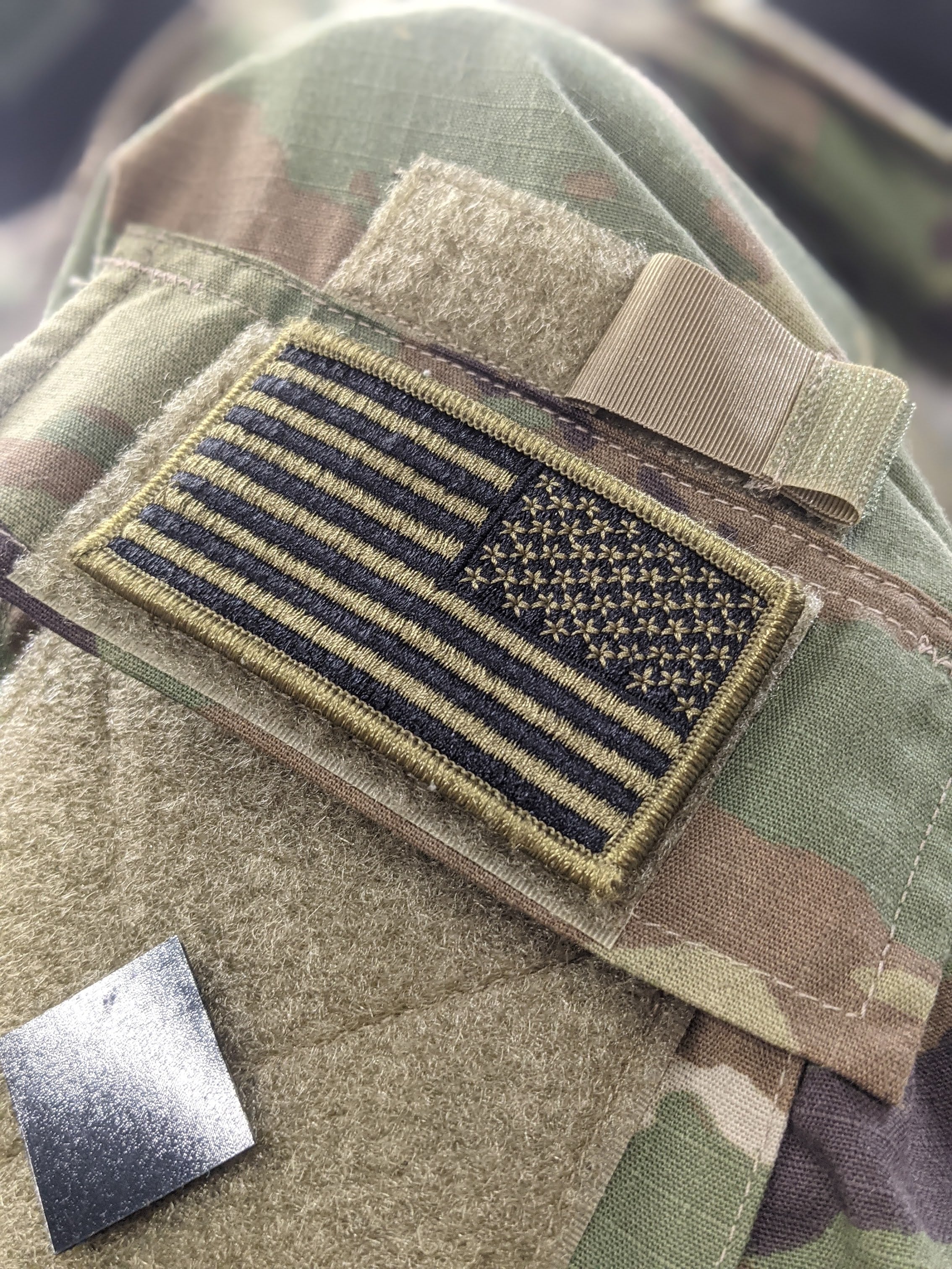 Embroidered OCP Reverse American Flag Patch