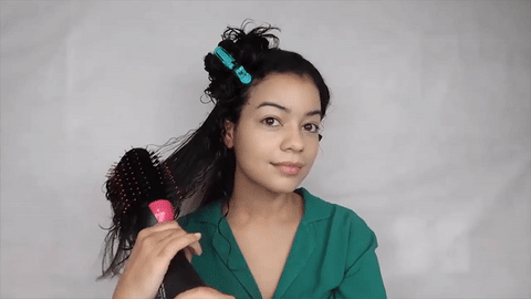 Multi Fuctional Hair Dryer Straightener Curler Comb Roller Hot Air Bru – Garemay