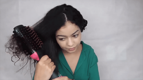 Multi Fuctional Hair Dryer Straightener Curler Comb Roller Hot Air Bru –  Garemay